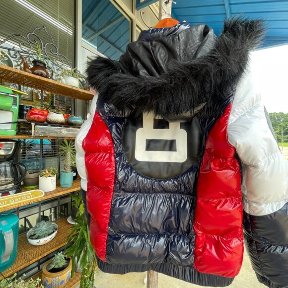 NWOT Men's Large Awaknd Land 8 Ball All-Season Puffer Jacket - Picture 2 of 15